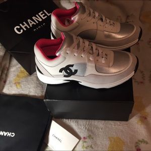 Chanel women sneakers US 39